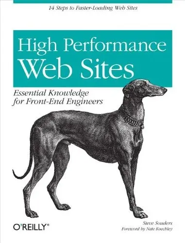 Portada de High Performance Web Sites