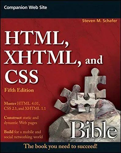 Portada de HTML, XHTML And CSS Bible, 5th Edition