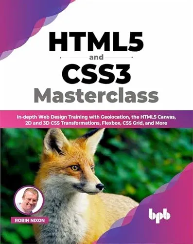 Portada de HTML5 and CSS3 Masterclass