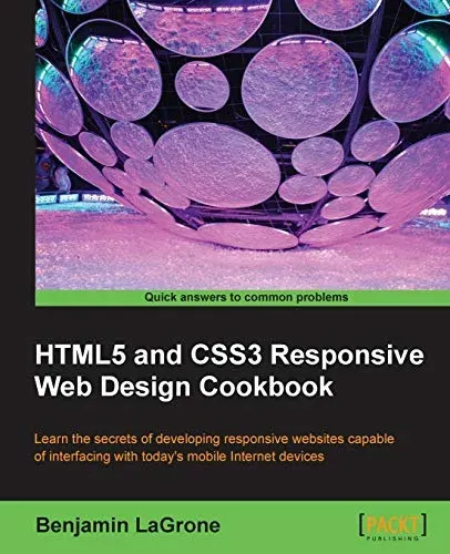 Portada de HTML5 and CSS3 Responsive Web Design Cookbook
