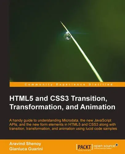 Portada de HTML5 and CSS3 Transition, Transformation, and Animation