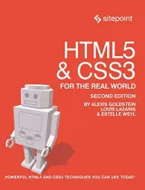 Portada de HTML5 & CSS3 For The Real World, 2nd Edition