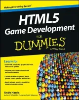 Portada de HTML5 Game Development For Dummies