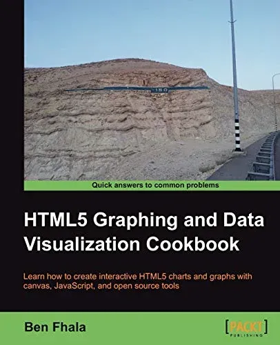 Portada de HTML5 Graphing and Data Visualization Cookbook