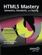 Portada de HTML5 Mastery Semantics, Standards, and Styling