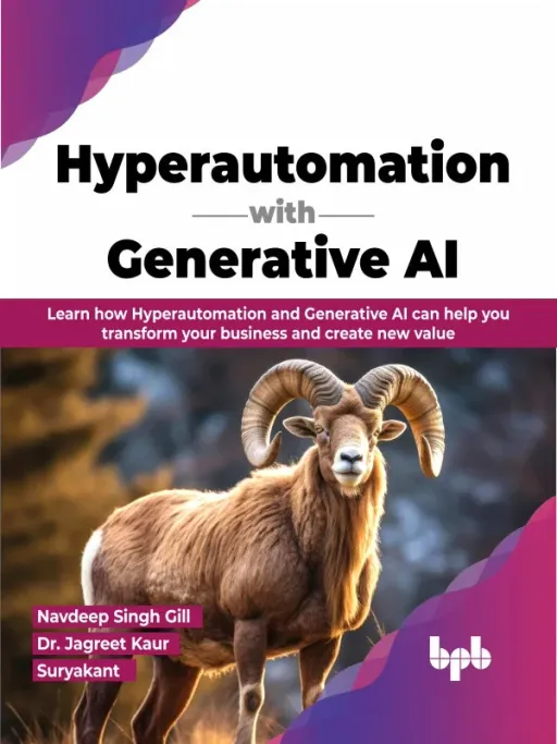 Portada de Hyperautomation with Generative AI