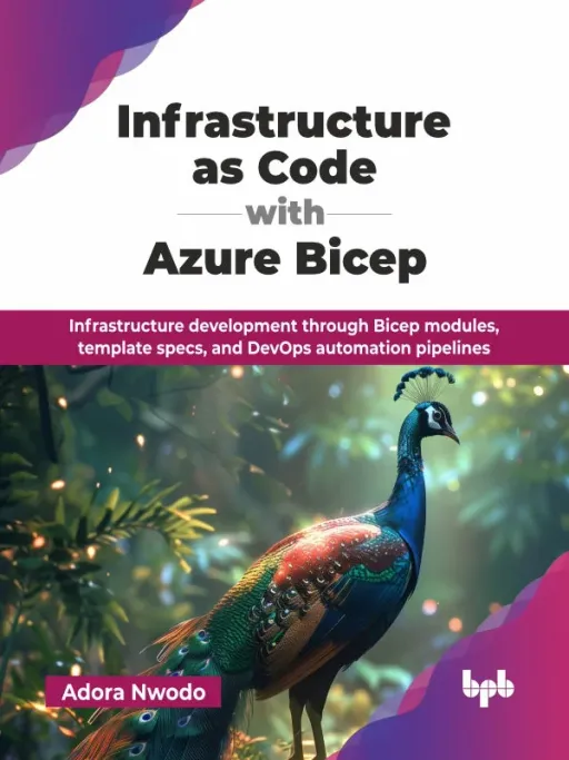 Portada de Infrastructure as Code with Azure Bicep