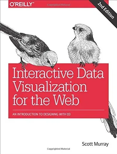 Portada de Interactive Data Visualization for the Web, 2nd Edition