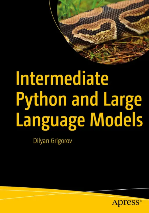 Portada de Intermediate Python and Large Language Models