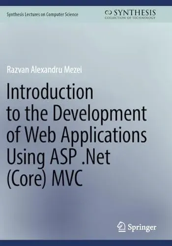 Portada de Introduction to the Development of Web Applications Using ASP .Net (Core) MVC