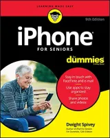 Portada de iPhone For Seniors For Dummies, 9th Edition