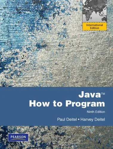 Portada de Java How to Program, 9th Edition