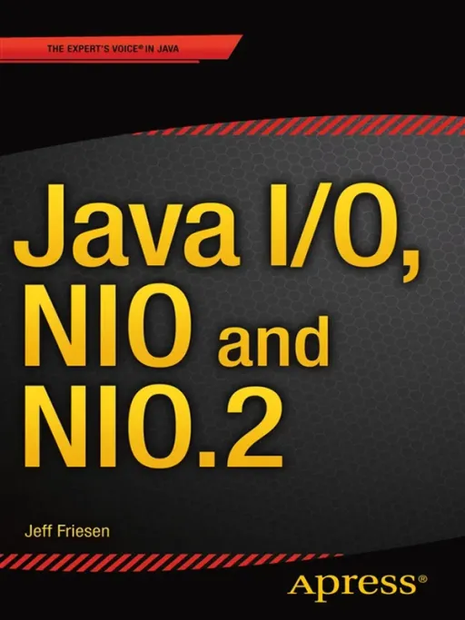 Portada de Java IO, NIO and NIO.2