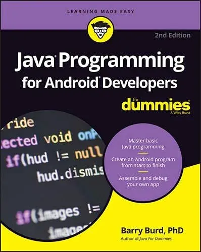 Portada de Java Programming for Android Developers For Dummies, 2nd Edition