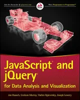 Portada de JavaScript and jQuery for Data Analysis and Visualization