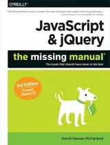 Portada de JavaScript jQuery The Missing Manual, 3rd Edition