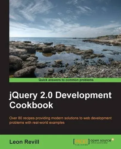 Portada de jQuery 2.0 Development Cookbook