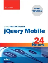 Portada de jQuery Mobile in 24 Hours