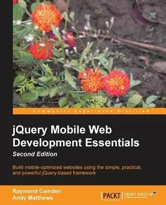 Portada de jQuery Mobile Web Development Essentials, 2nd Edition