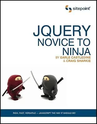 Portada de jQuery Novice to Ninja