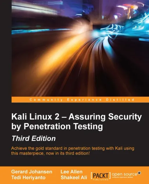 Portada de Kali Linux 2 Assuring Security by Penetration Testing, 3rd Edition