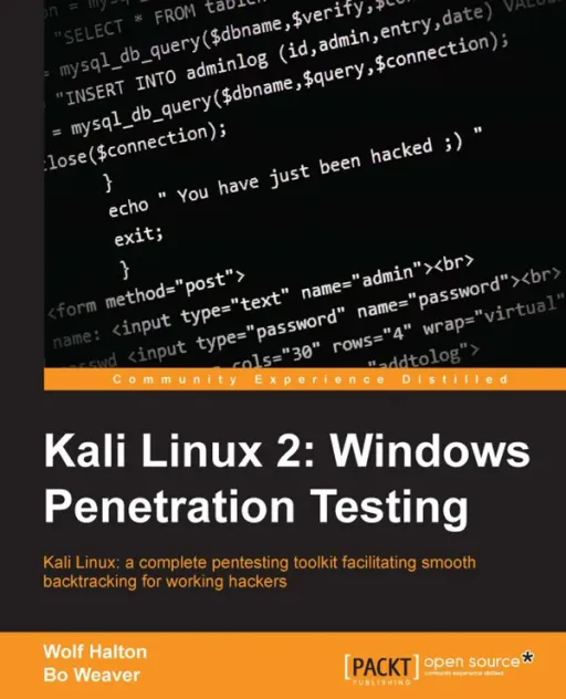 Portada de Kali Linux 2 Windows Penetration Testing