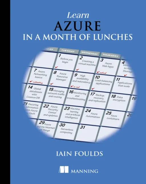 Portada de Learn Azure in a Month of Lunches, 2nd Edition