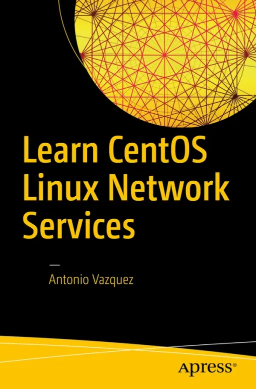 Portada de Learn CentOS Linux Network Services