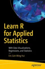 Portada de Learn R for Applied Statistics