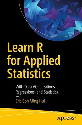 Portada de Learn R for Applied Statistics