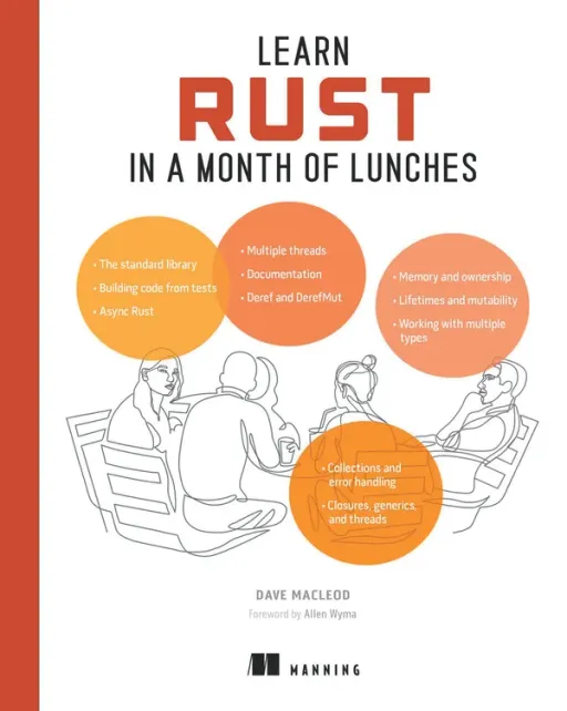 Portada de Learn Rust in a Month of Lunches
