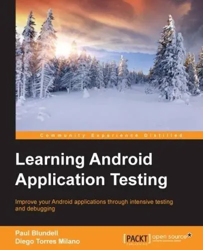 Portada de Learning Android Application Testing