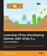 Portada de Learning C# by Developing Games with Unity 5.x, 2nd Edition