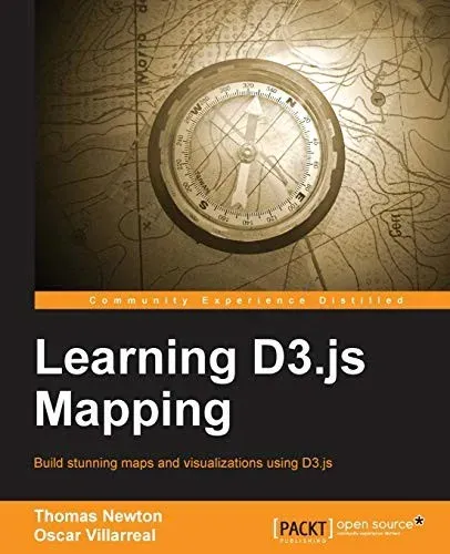 Portada de Learning D3.js Mapping
