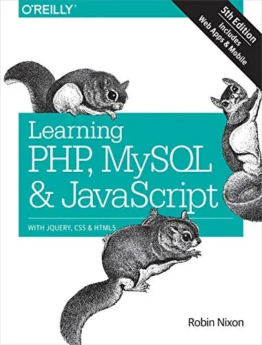 Portada de Learning PHP, MySQL JavaScript, 5th Edition