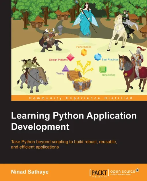 Portada de Learning Python Application Development