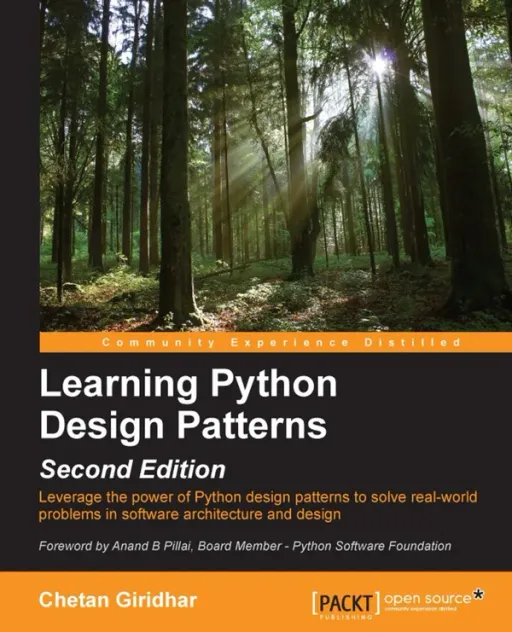 Portada de Learning Python Design Patterns, 2nd Edition