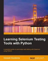 Portada de Learning Selenium Testing Tools with Python