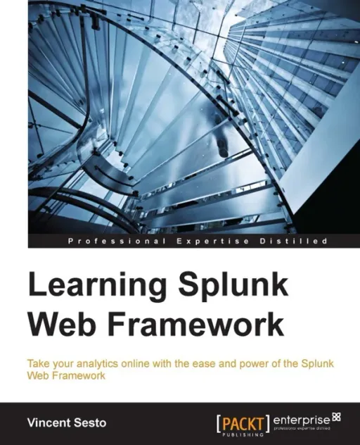 Portada de Learning Splunk Web Framework