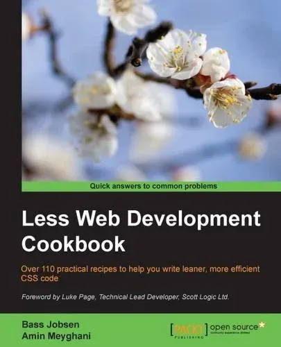Portada de Less Web Development Cookbook