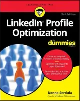 Portada de LinkedIn Profile Optimization For Dummies, 2nd Edition