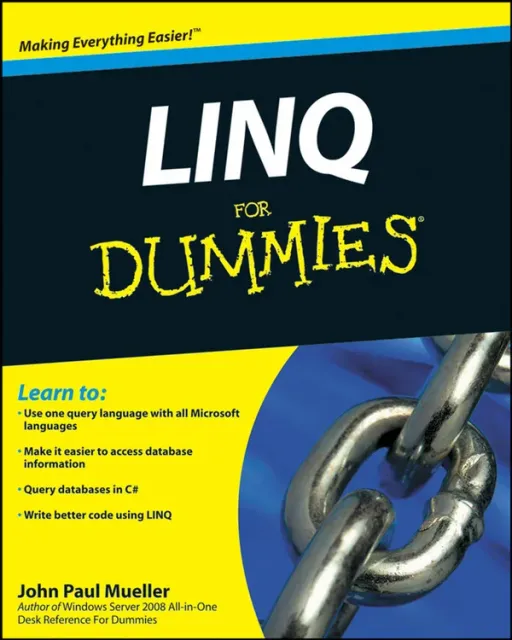 Portada de LINQ For Dummies