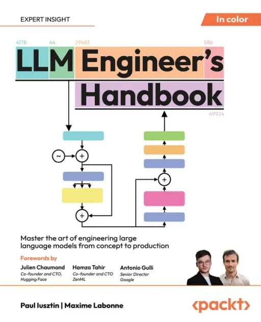 Portada de LLM Engineer’s Handbook