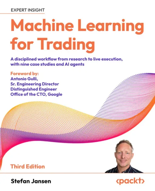 Portada de Machine Learning for Trading, 3rd Edition
