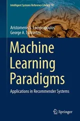 Portada de Machine Learning Paradigms: Applications in Recommender Systems