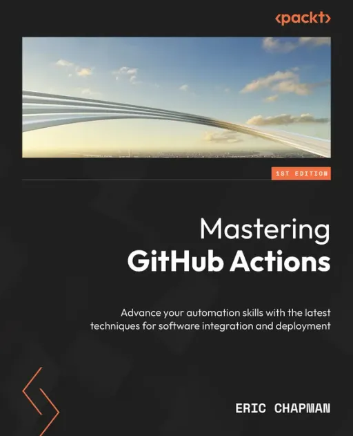 Portada de Mastering GitHub Actions