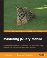 Portada de Mastering jQuery Mobile