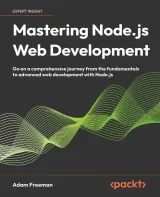 Portada de Mastering Node.js Web Development