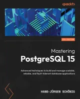 Portada de Mastering PostgreSQL 15, 5th Edition