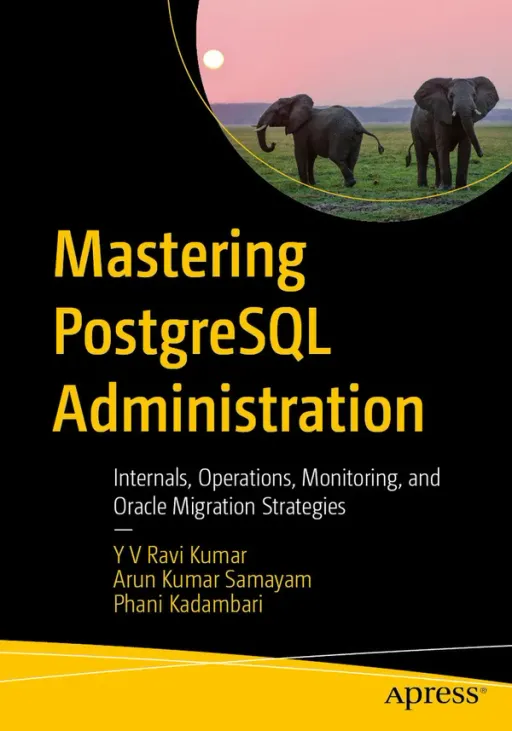 Portada de Mastering PostgreSQL Administration